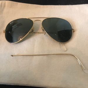 RayBan Small Aviators - NEED REPAIR